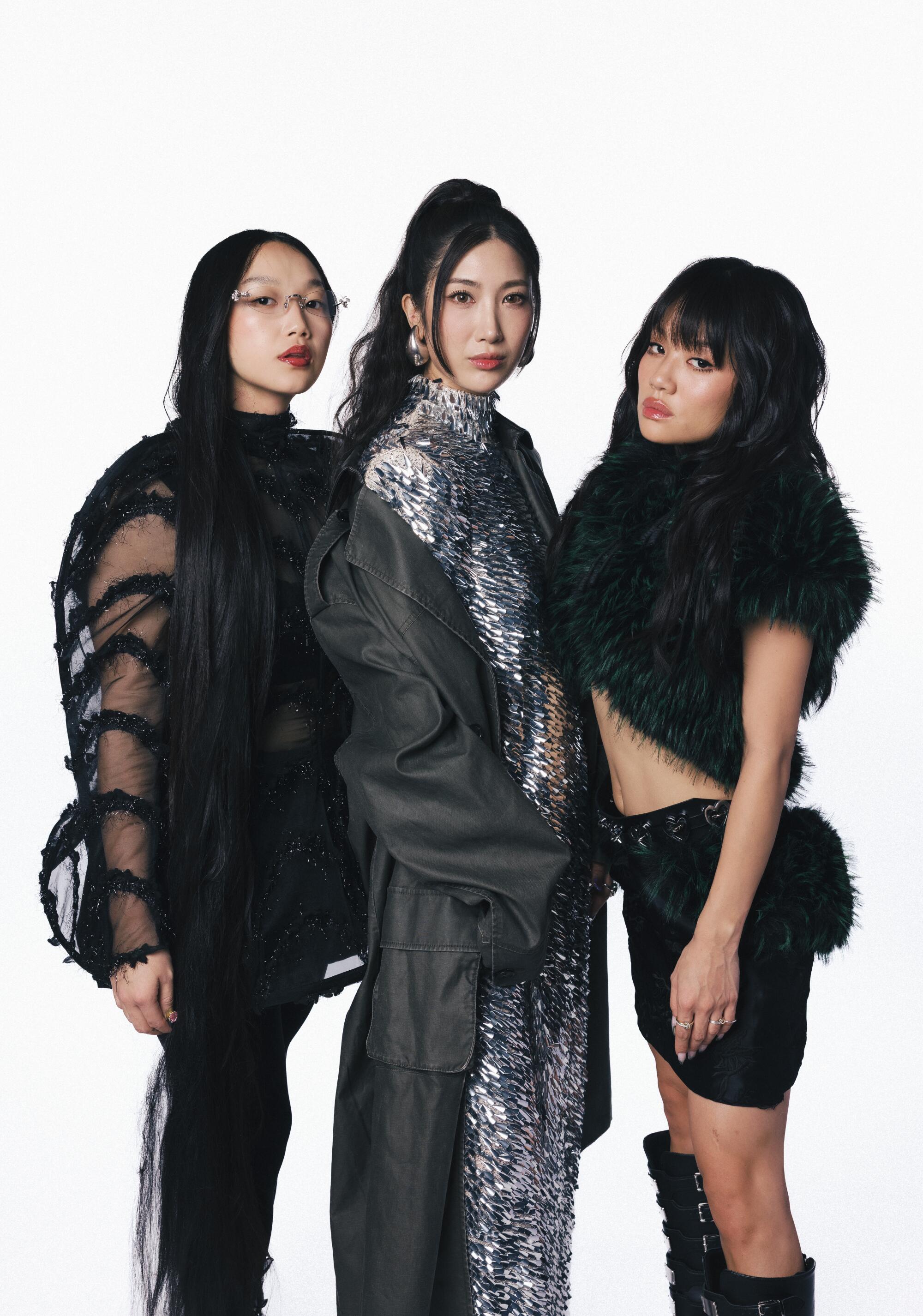 Audrey Nuna, Ejae and Rei Ami 