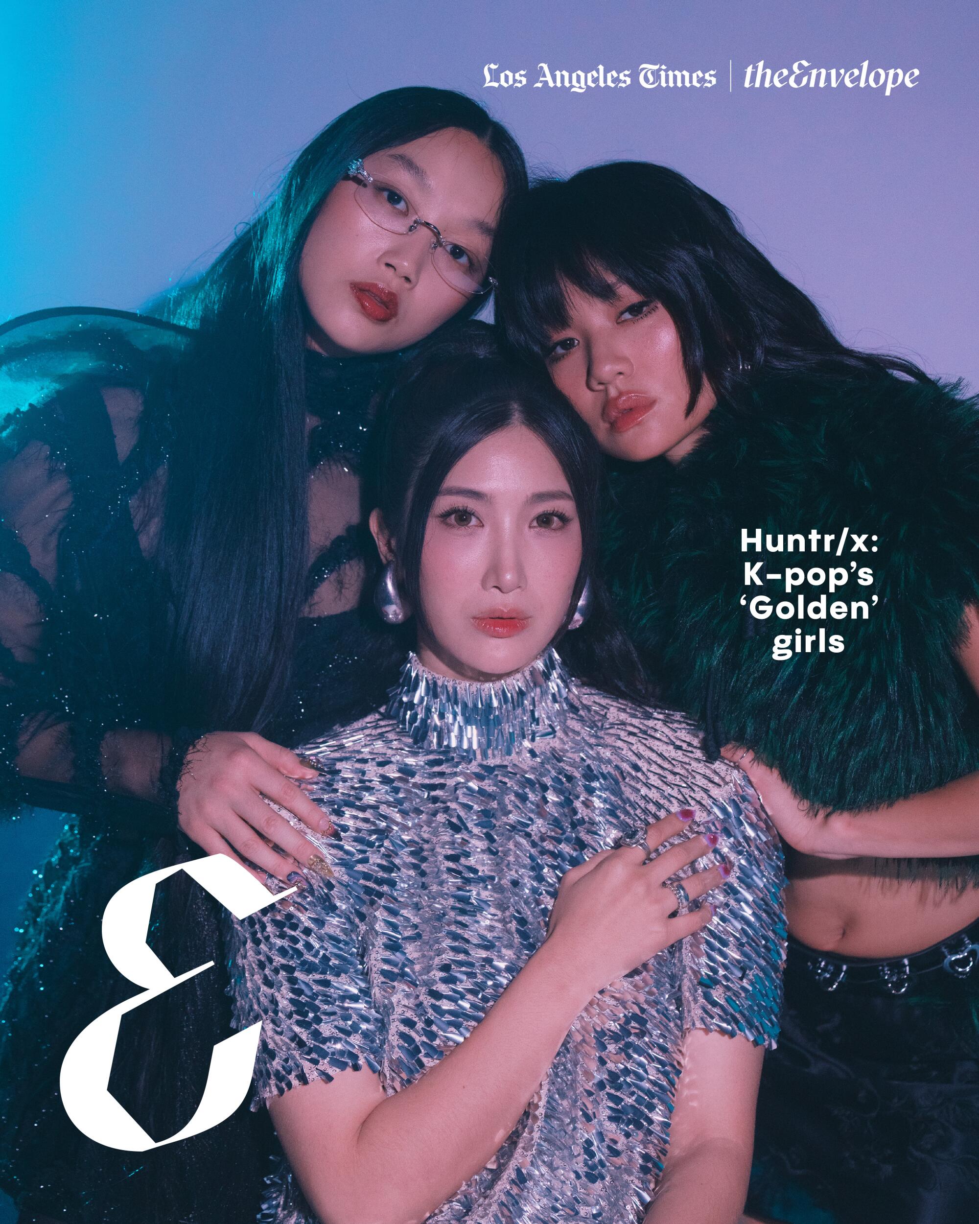 The Envelope digital cover for Huntr/x of K-pop demon hunters