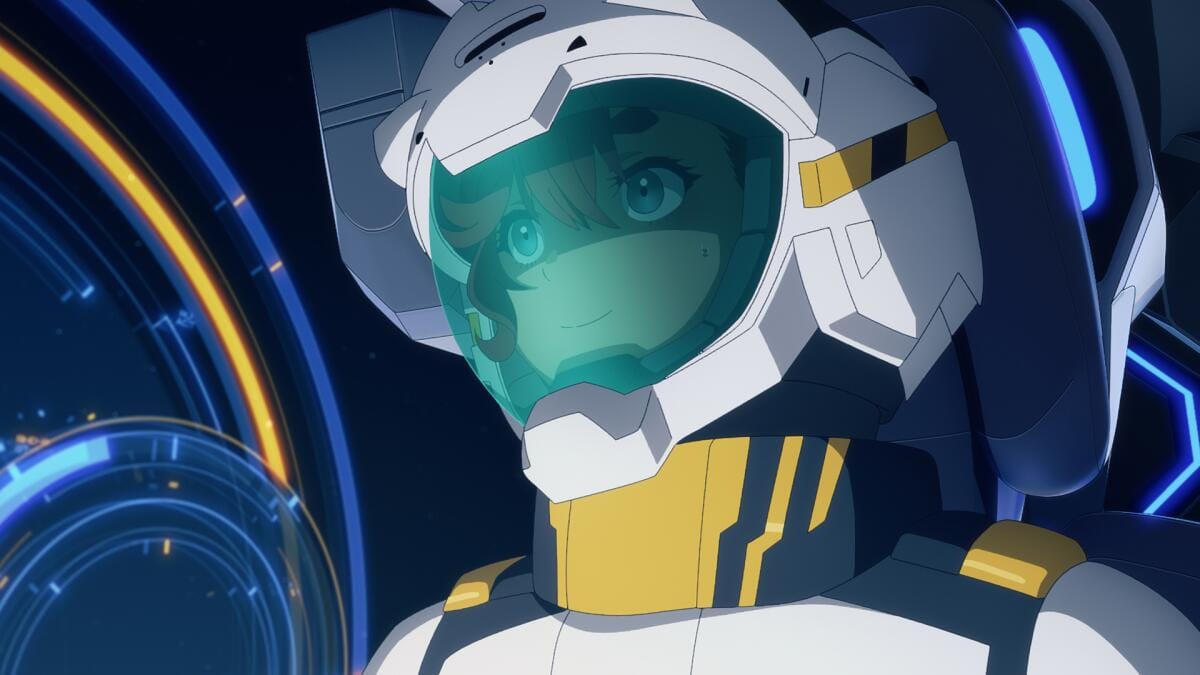 a girl in a spacesuit 