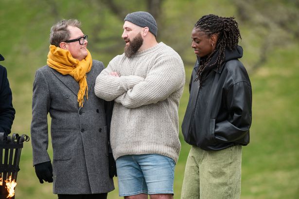 Alan Carr (left) has impressed on The Celebrity Traitors
