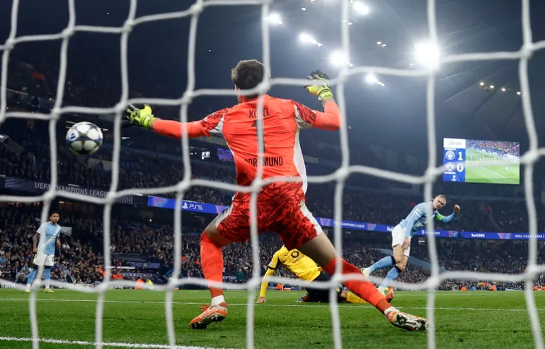 Erling Haaland in action.