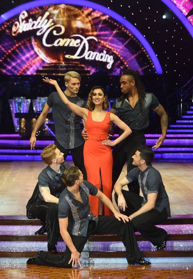 Anita Rani and male dancers