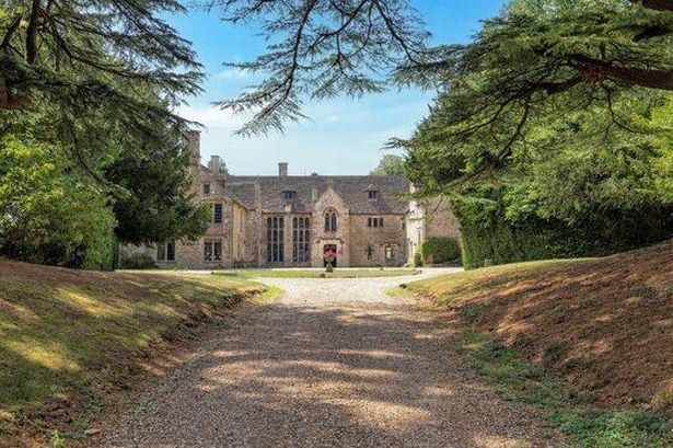 16th Century Chavenage House a Grade 1 listed building, near Beaverston, Tetbury, The Cotswolds in Gloucestershire