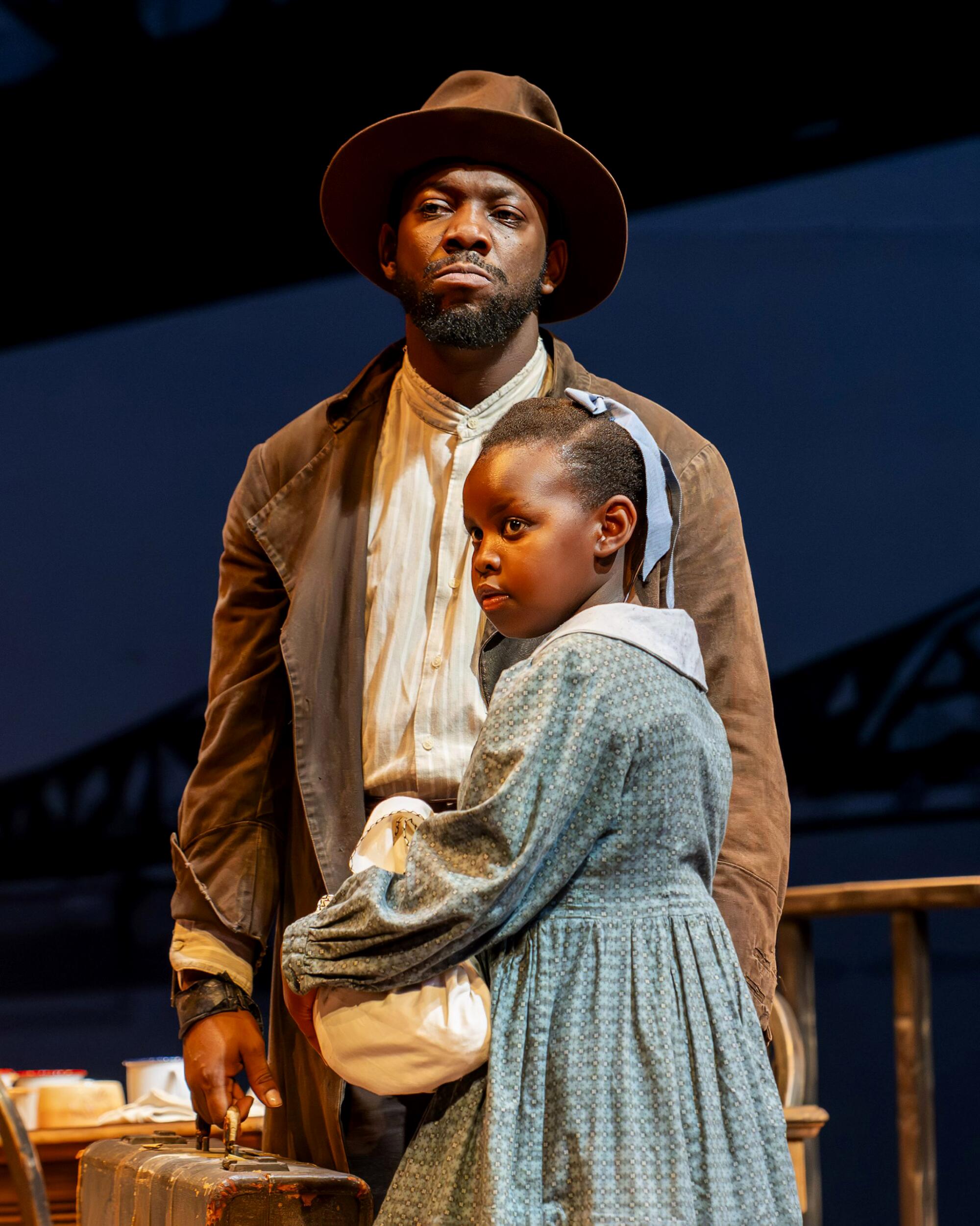Kai A. Ealy and Jessica Williams in "Joe Turner's Come and Gone" at A Noise Within.